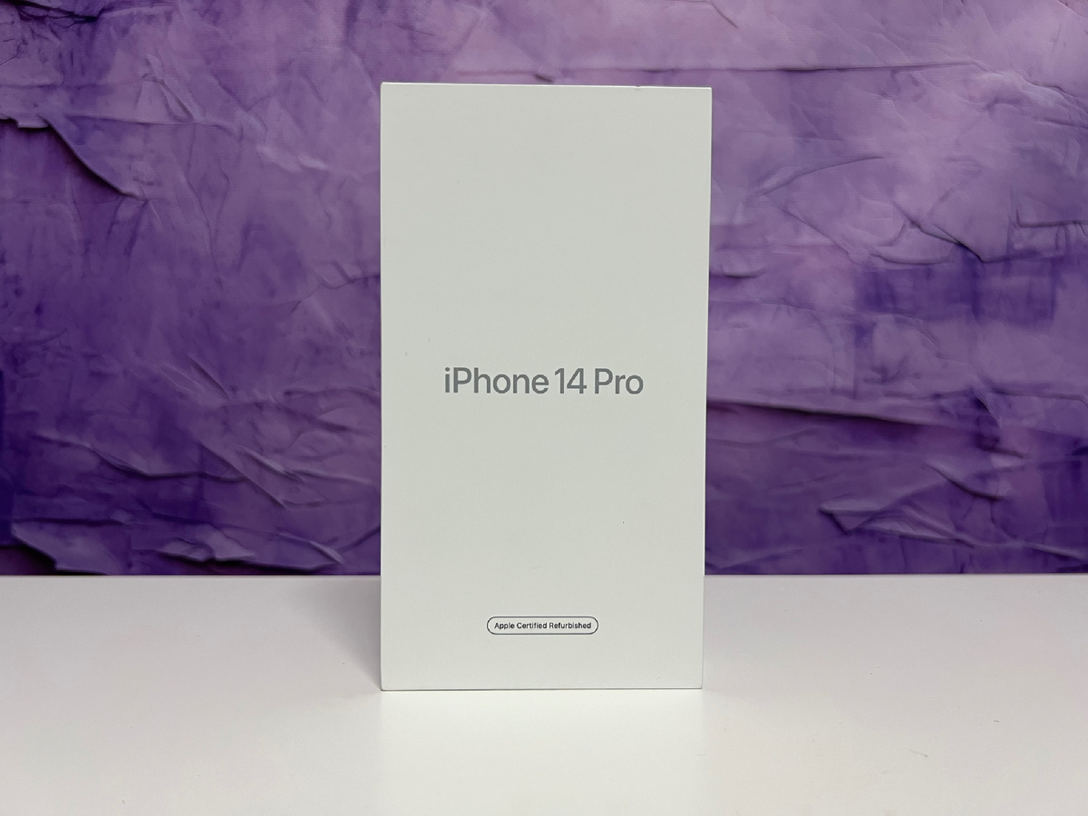 Официально восстановленный iPhone в белой коробке