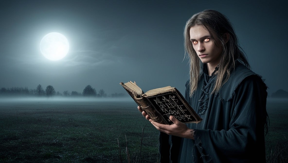 Быть виритником, значить быть очень сильным колдуном, рисунок созданный автором 