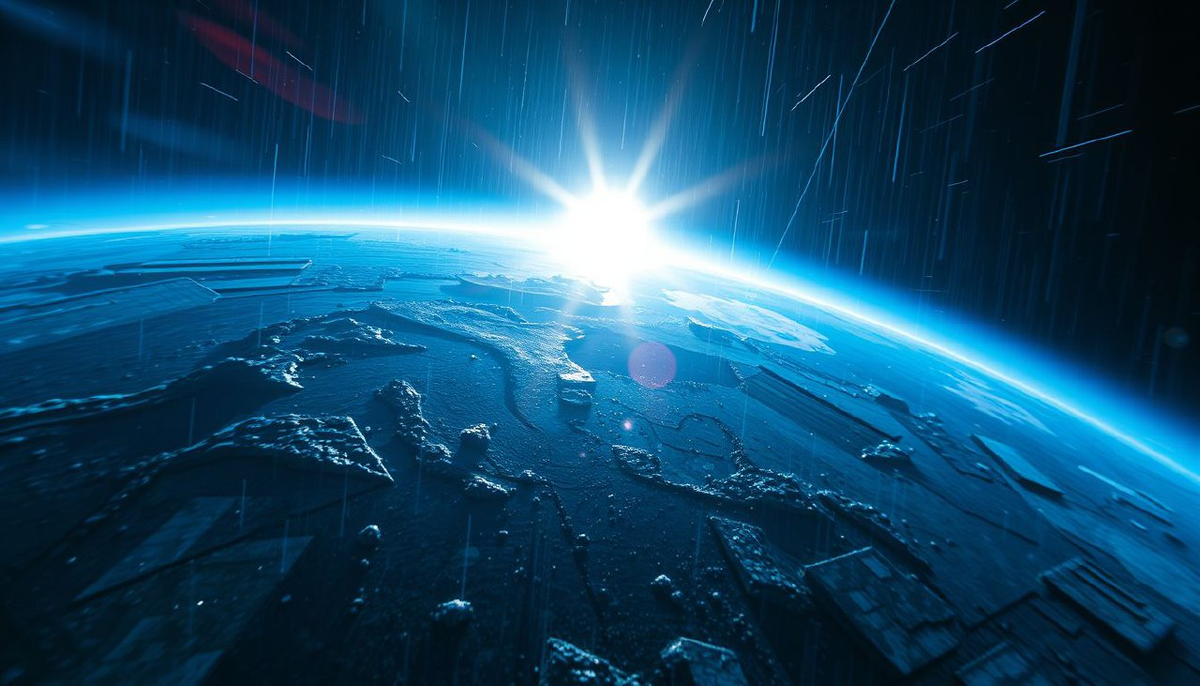 "Кобальтовый ад: HD 189733b –на поверхности где бушуют ураганы и льется стеклянный дождь"