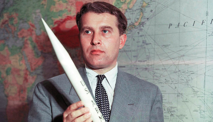 Вернер фон Браун, 1955 год. Фото: flickr.com