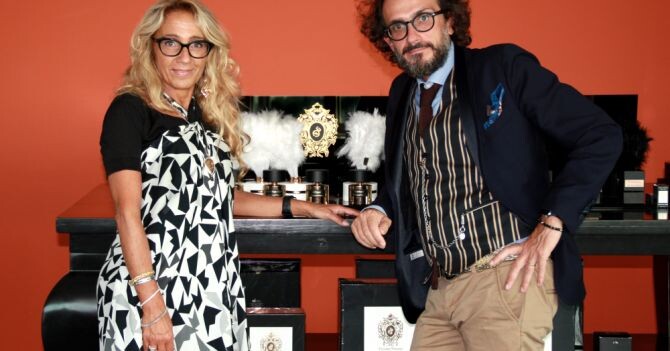 Паоло Теренци с сестрой