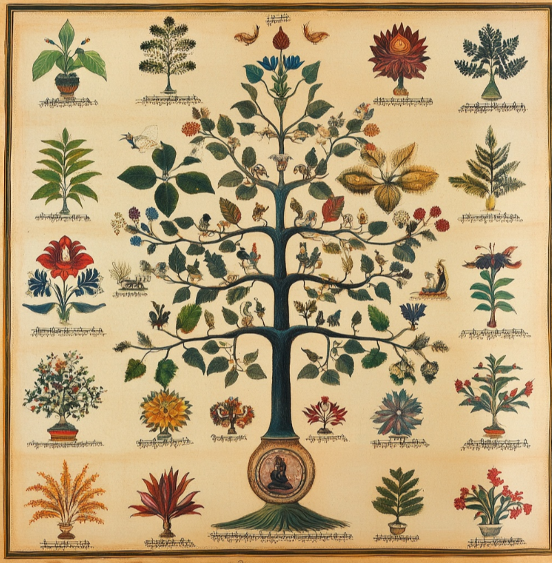 Растения - очень важный аспект жилого пространства согласно науке Васту.