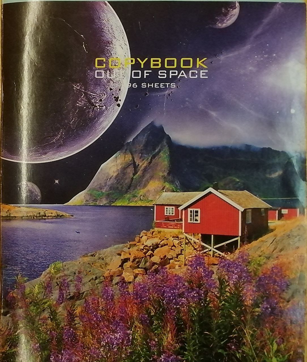 Моя тетрадь для всяких заметок по художке. Личное фото