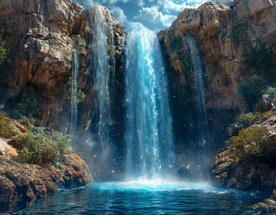 Техника водопад