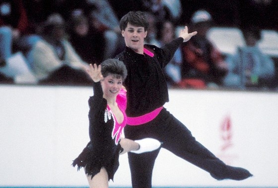    Евгения Шишкова и Вадим Наумов, 1992 год