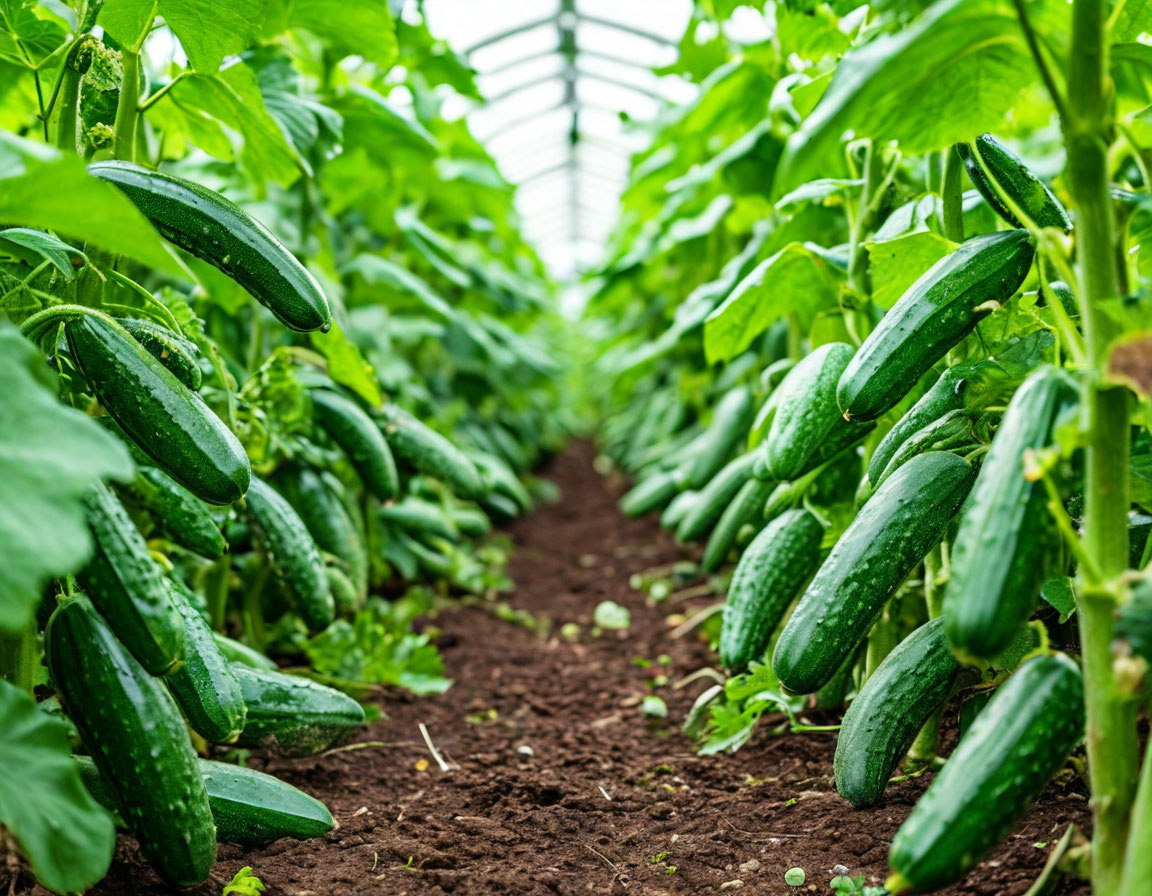 Выращивание огурцов в теплице: секреты богатого урожая