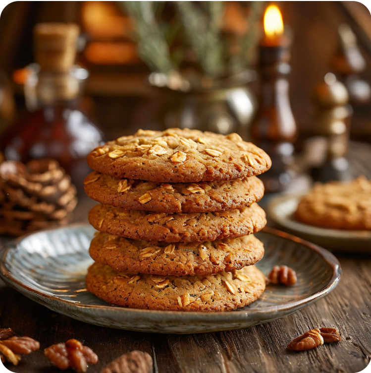 Овсяные Печенья без лактозы с пониженным содержанием углеводов и повышенным белком