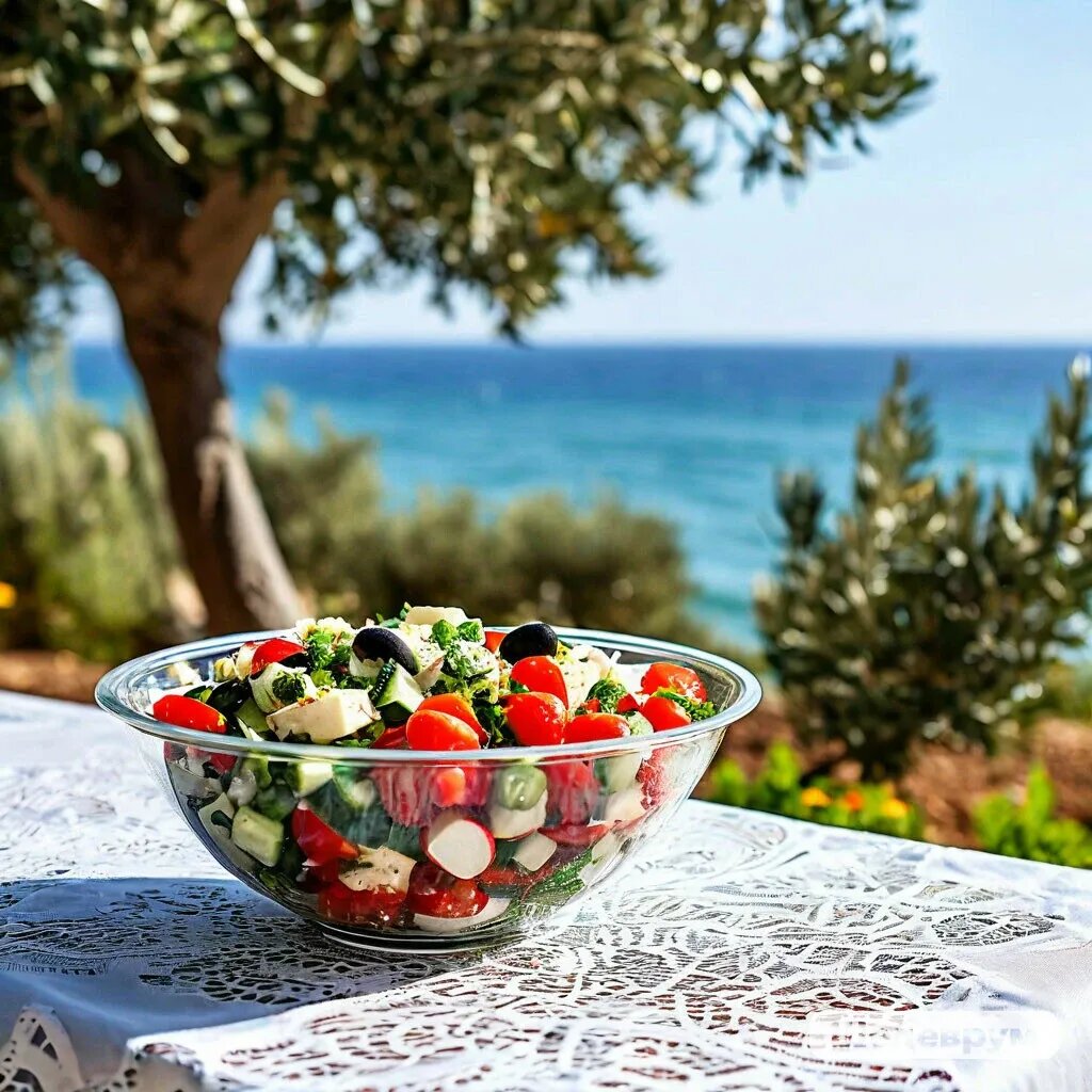 Греческий салат от Шедеврум.