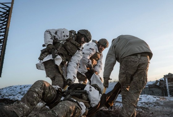    Военнослужащие ВСУ