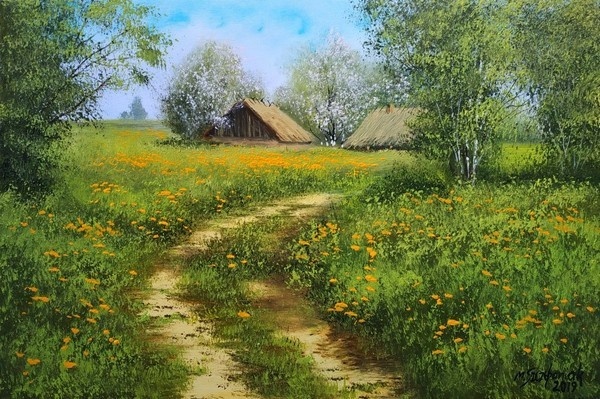 Художник Марек Щепаняк