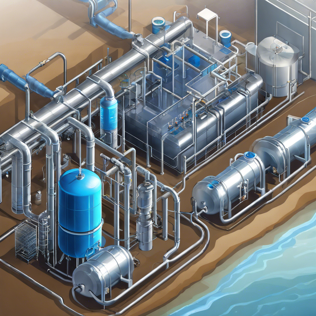 Произвольный рисунок очистных сооружений