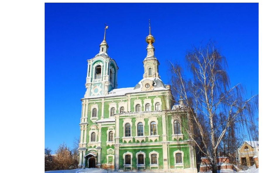 Никитский храм во городе Владимире - образец для Тихвинской церкви Дмитрова 