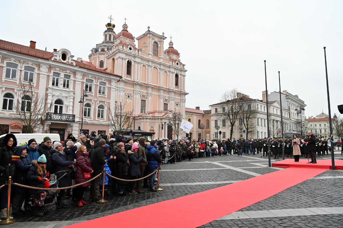 Люди на праздновании 702-летия Вильнюса © Sputnik