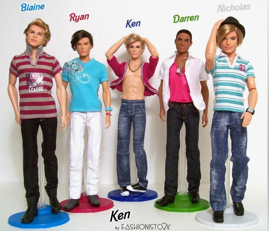 Кукломужчины от Mattel