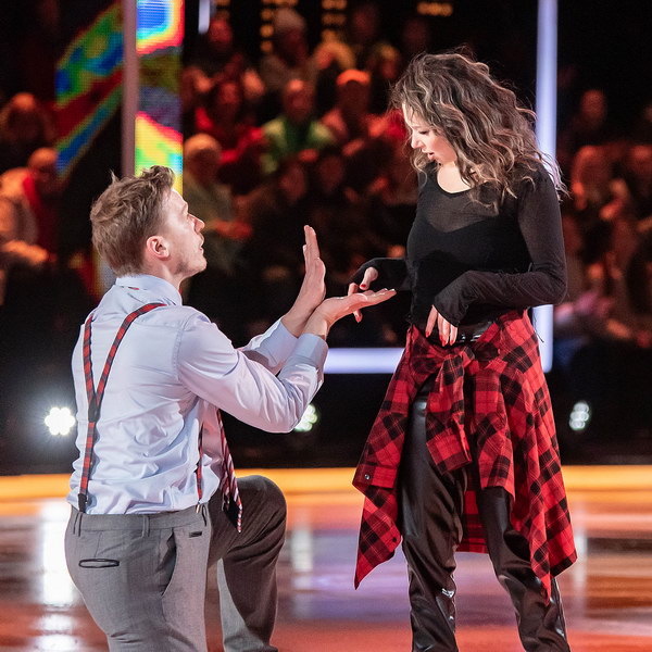     Артур Сопельник и T-Killah не удержались «В ритме танца» в «Народном ледниковом»