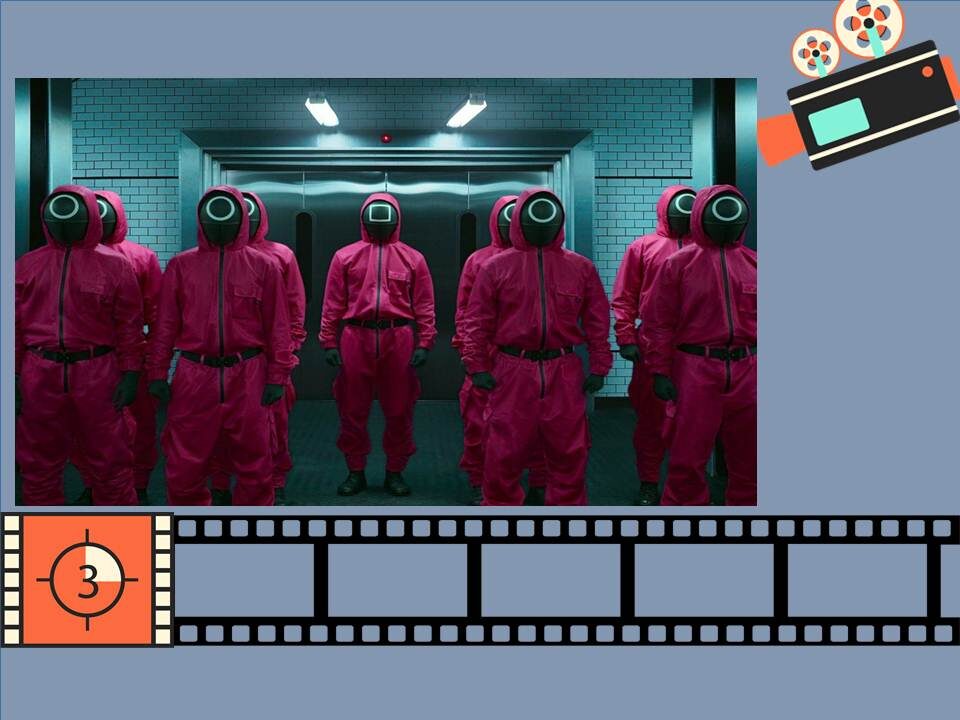 Кадр из фильма  «Игра в кальмара»