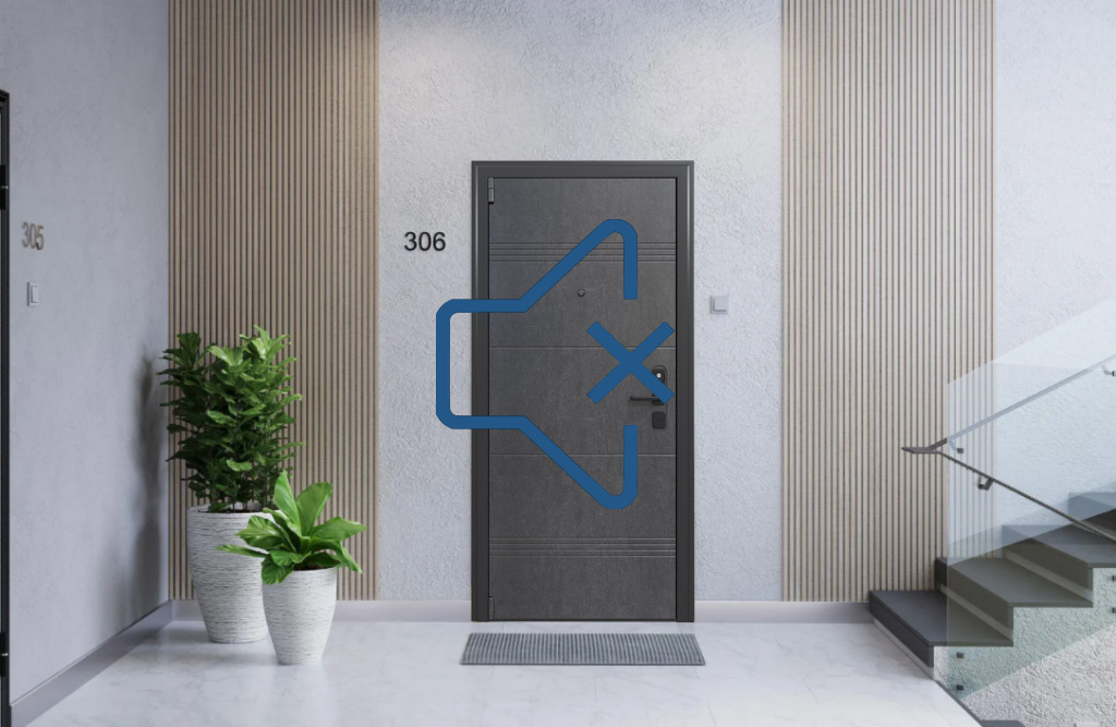 Виды шума
Подбирая дверь, нужно обязательно учитывать, что она должна препятствовать не только воздушному шуму (крику, громкой музыке), но и вибрационному. Однако такими возможностями могут похвастаться не все полотна, что обусловлено природой этих звуков. Вибрационный шум возникает в результате удара предметов друг о друга, например, во время работы перфоратора, топота ногами, перемещения лифта в шахте.