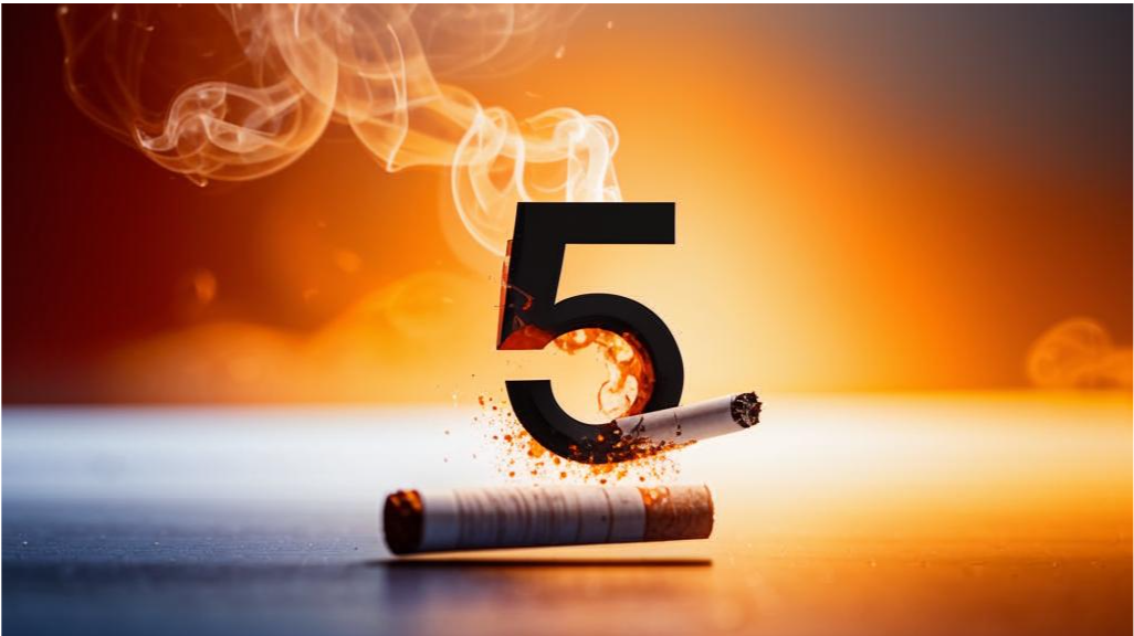 5 лет не курю