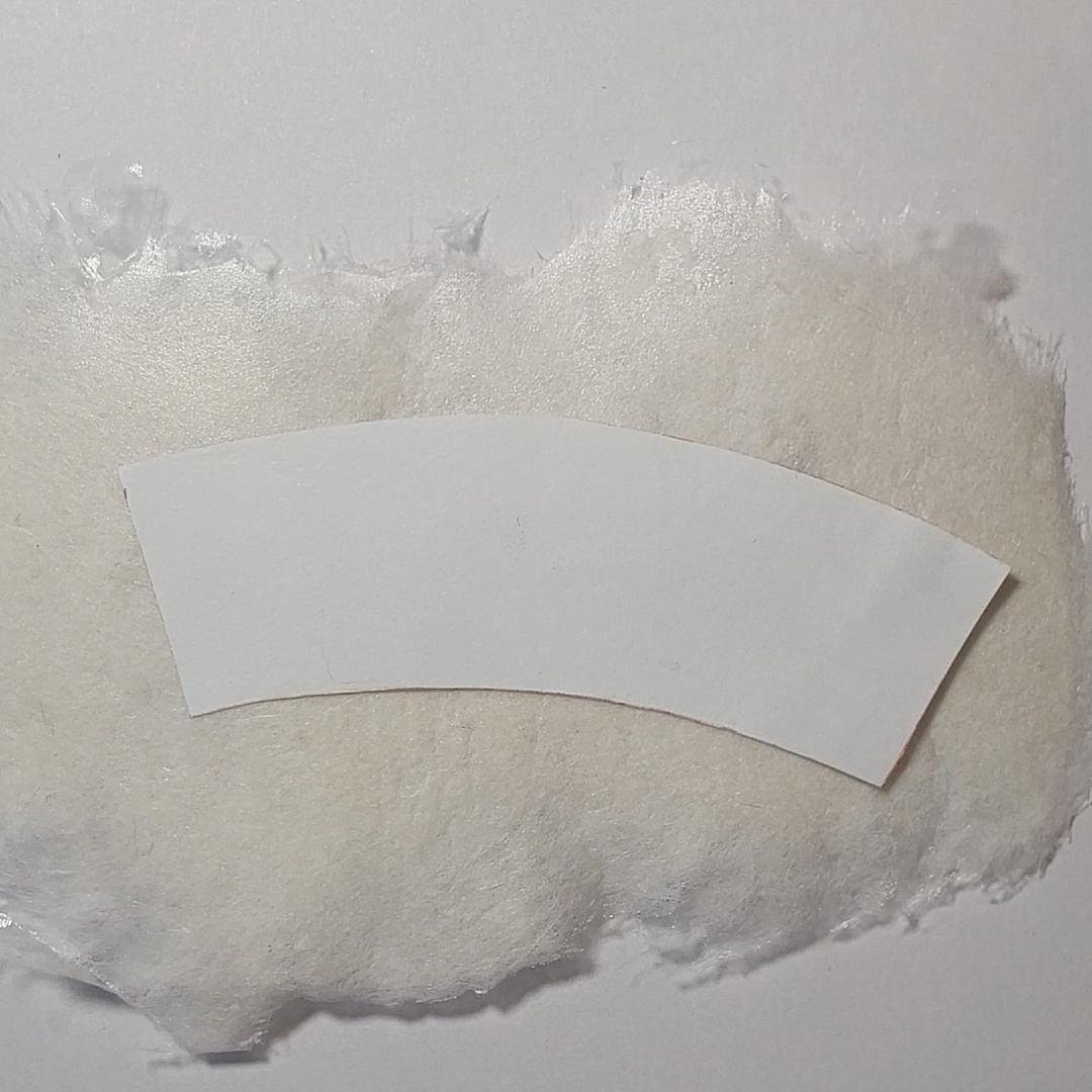 Вырезаем заготовку ведра из ватного картона