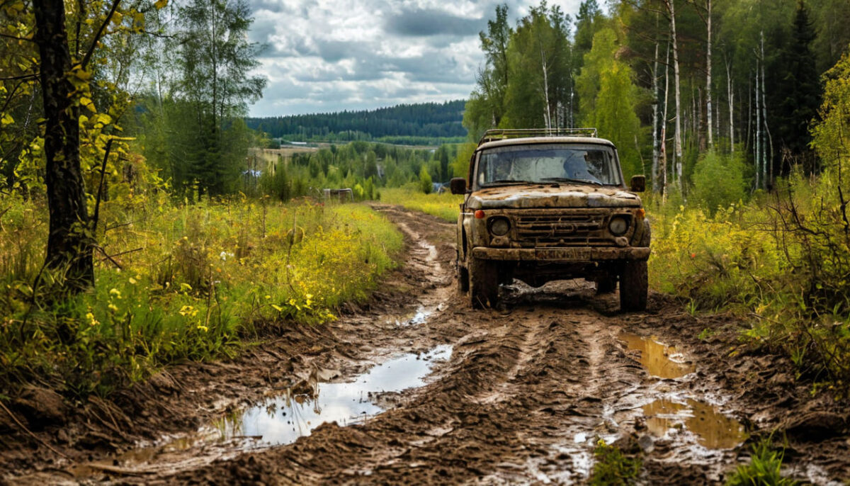    Проблема с тонущей в грязи дорогой в Воронежской области дошла до Бастрыкина сгенерировано ИИ Шедеврум