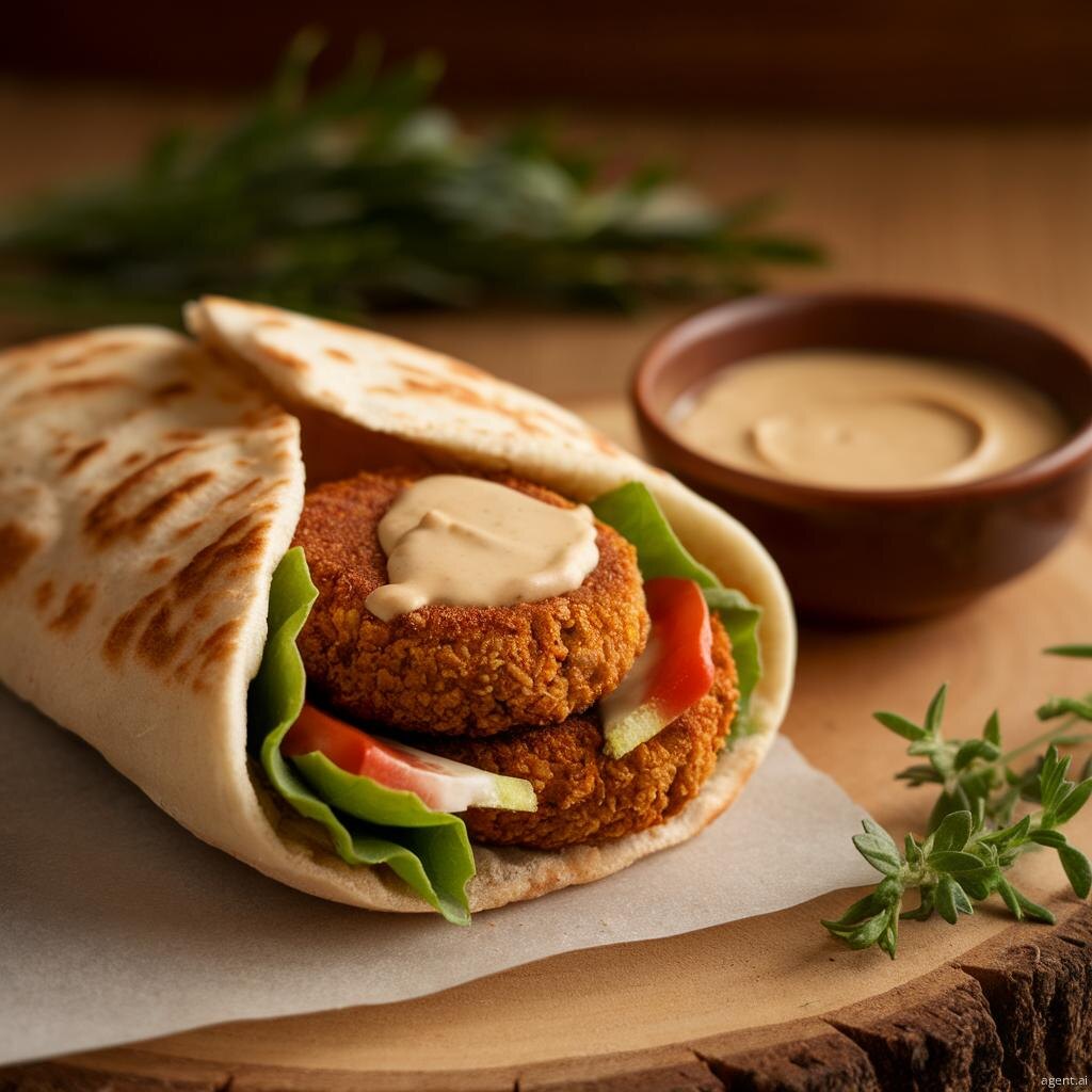 Греческий Фалафель с Тахини