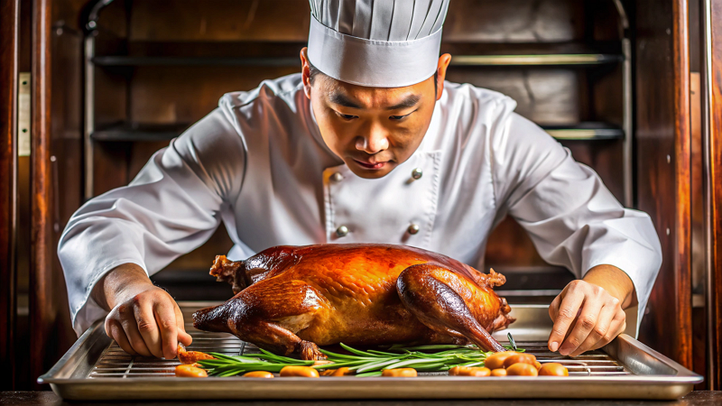 Утка по-пекински в духовке / пекинская утка / пошаговый рецепт