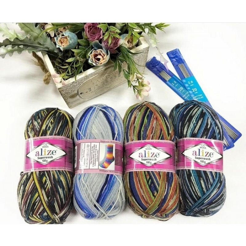 Пряжа Alize Superwash
