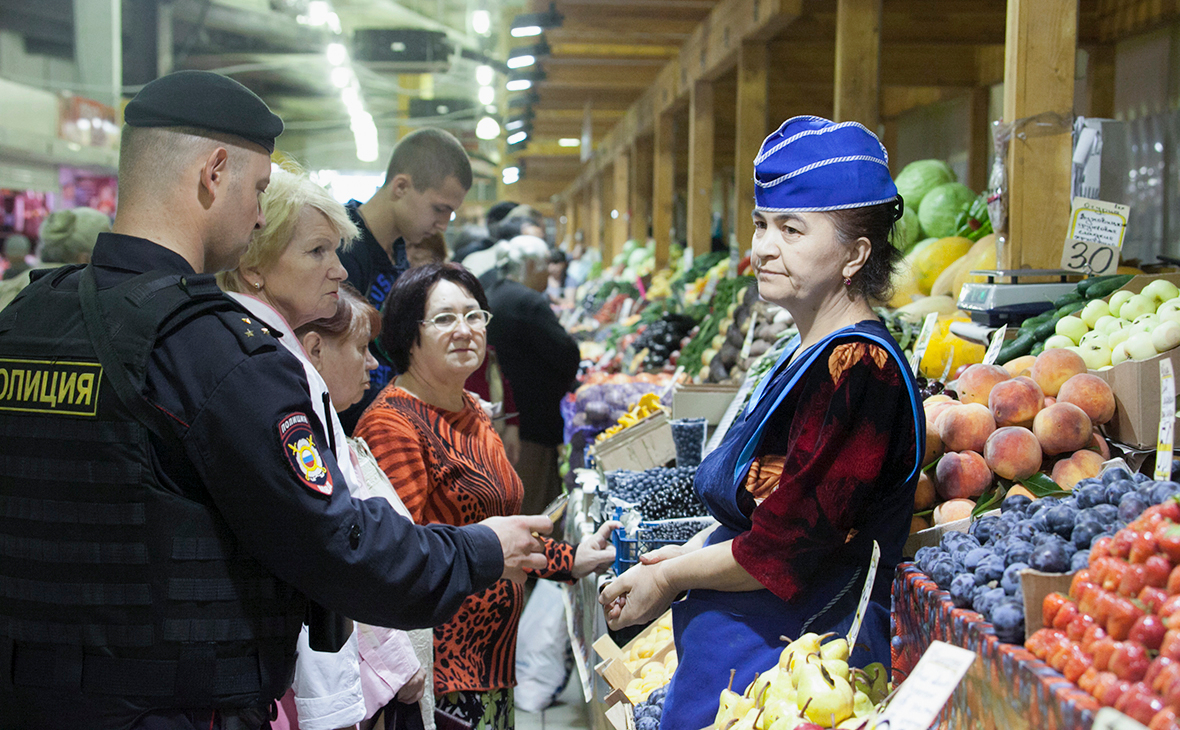 рынок в Теплом Стане