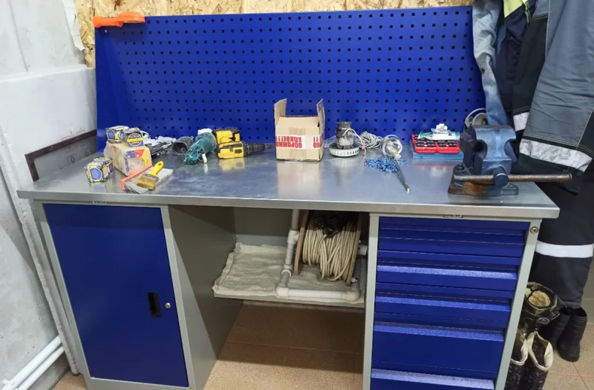 Верстак Profi WT180.WD5/WD1.010. Метбокс.