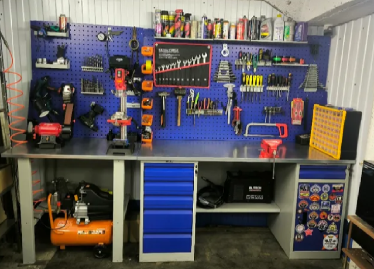 Верстак Profi WT160.WD2/WD5.020. Метбокс.