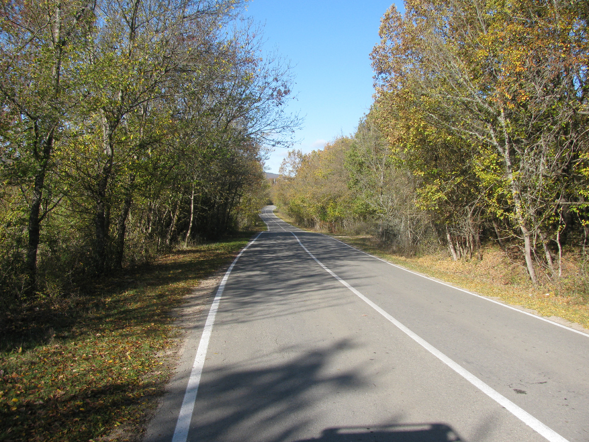 Дорога в наше село.