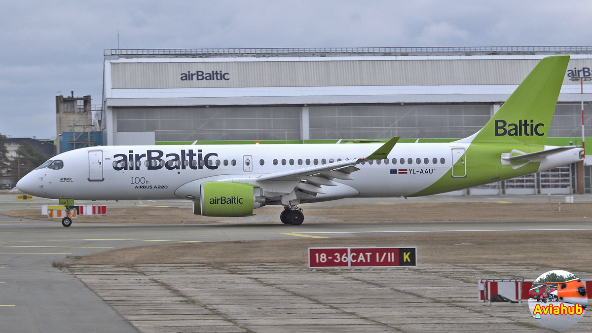 Юбилейный - сотый выпущенный A220-300