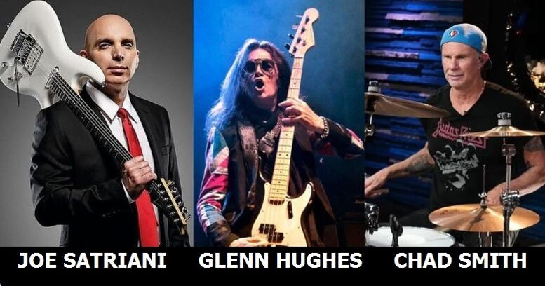 Джо Сатриани, Гленн Хьюз и Чед Смит наконец-то соединились на одном альбоме