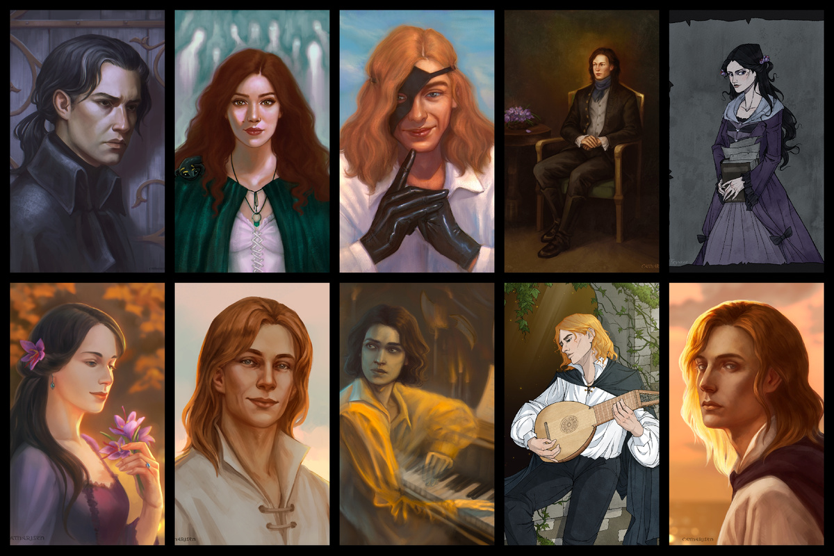 Иллюстрации героев книги