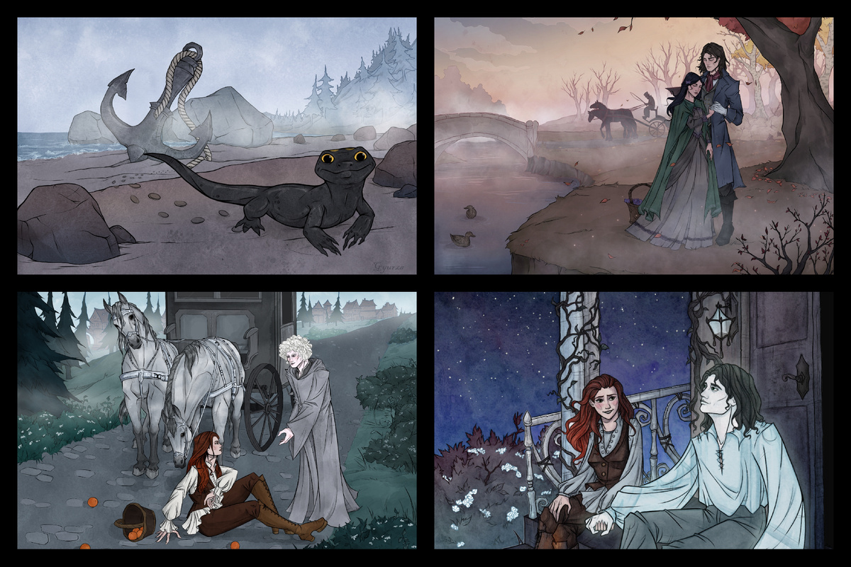 Сюжетные иллюстрации