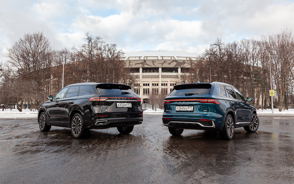 Autonews📷Jaecoo J8 и Geely Monjaro