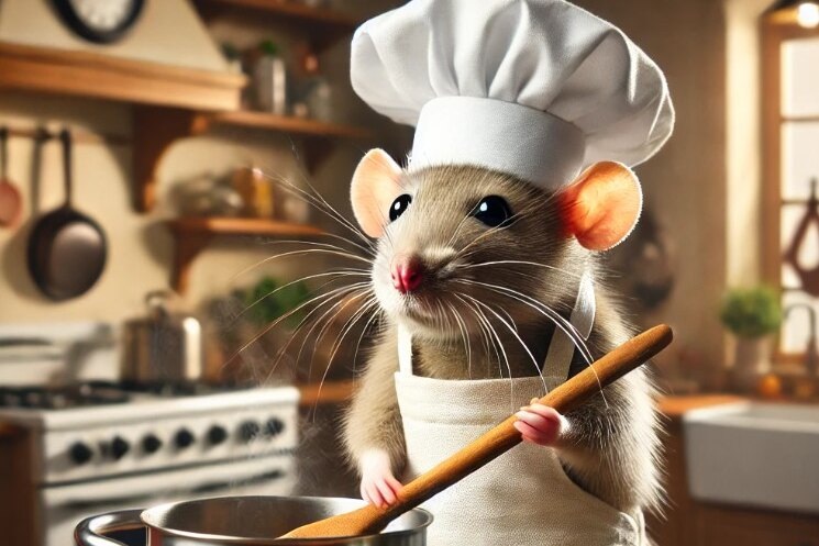     Рататуй существует: повар натренировал крысу готовить популярное блюдо
