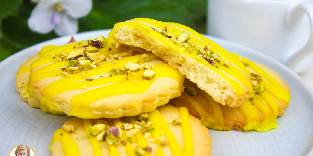 Так быстро и вкусно! Лимонное печенье с глазурью