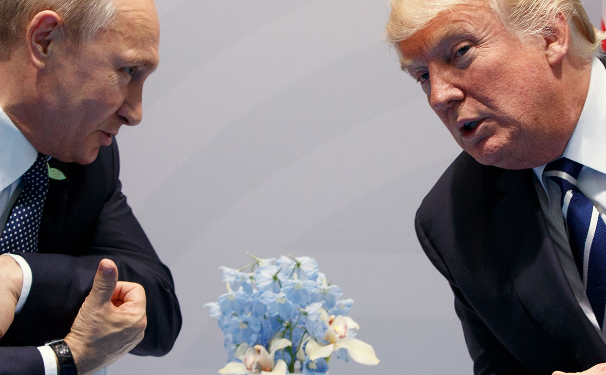  В.Путин и Д. Трамп. Фото из открытых источников.