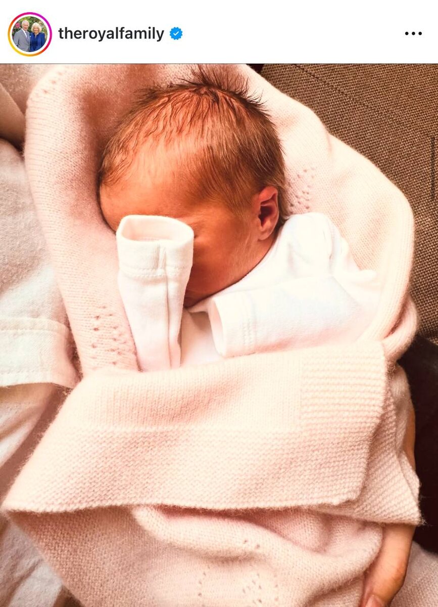 Новорожденная дочь принцессы Беатрис