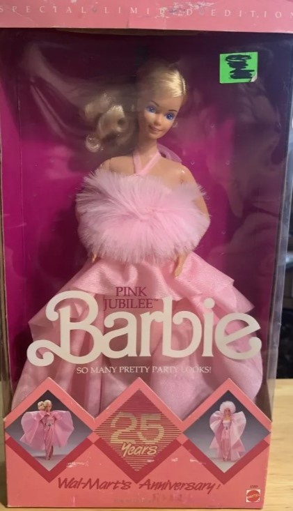 Barbie Pink Jubiliee 1987 Фото с просторов Интернета, поскольку собственного от 1990г. не было