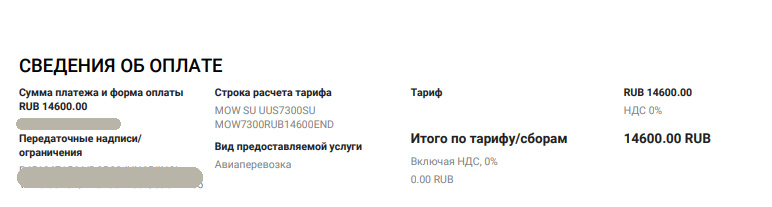 Стоимость одного билета