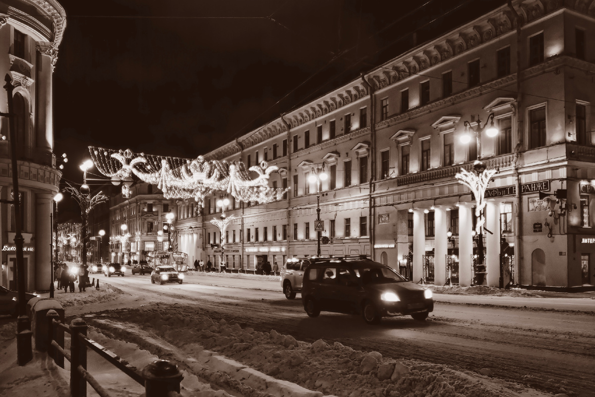 Невский проспект, кондитерская С. Вольфа и Т. Беранже