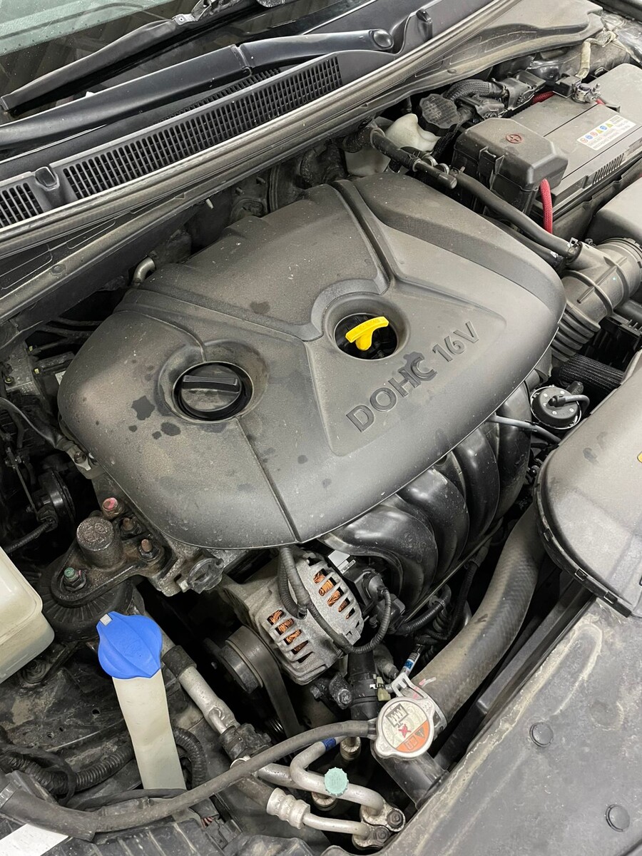 Под капотом двигатель G4NA