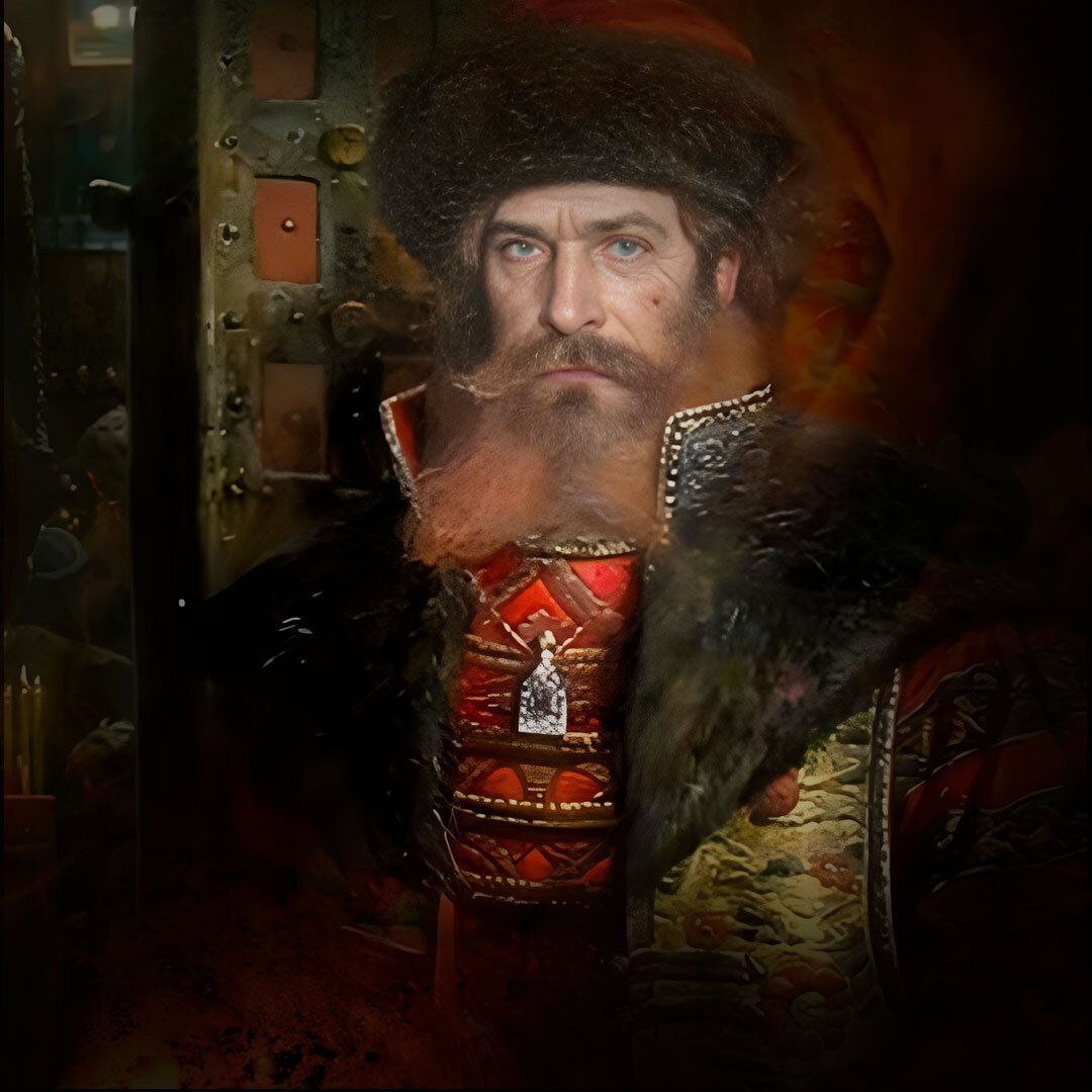 Слово Ректора
Репродукция картины "Царский указ. Малюта Скуратов". Художник - Павел Рыженко. Холст, масло. 2006 год