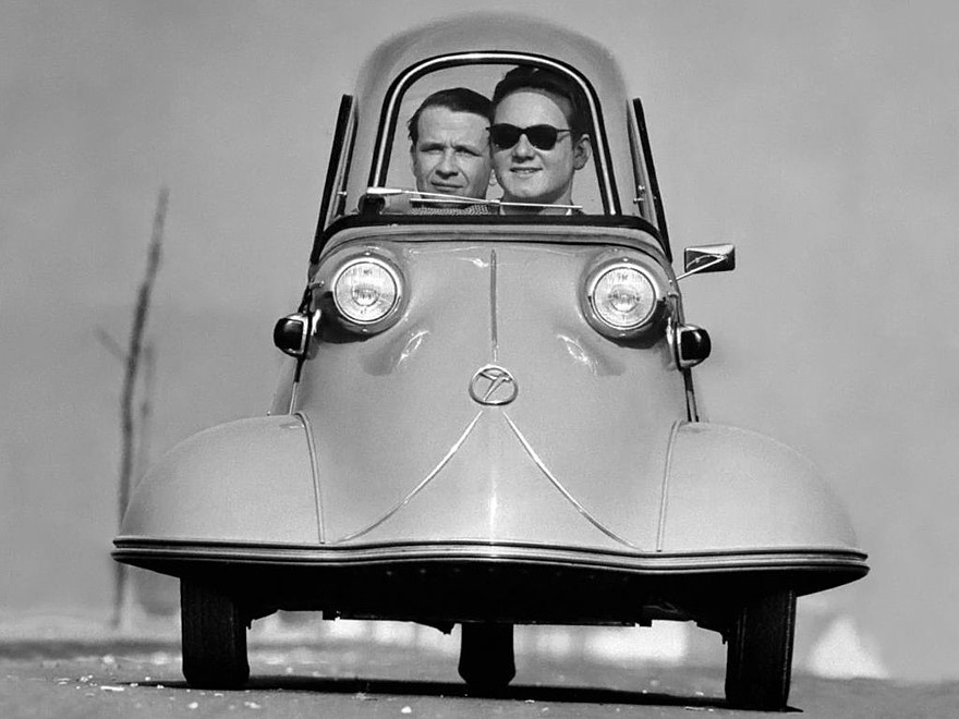 Messerschmitt KR175 был и вовсе 3-х колесный