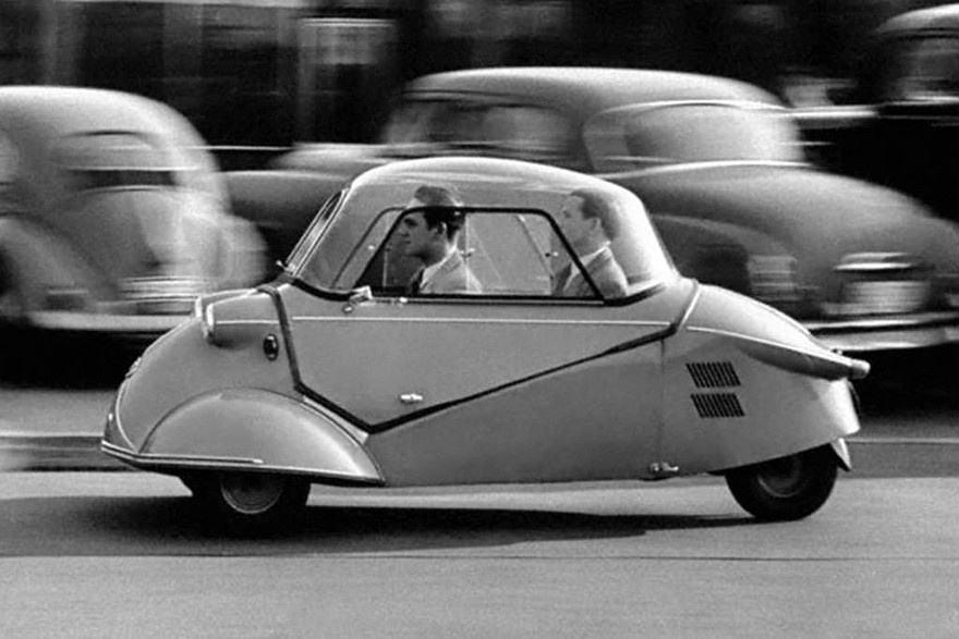 Messerschmitt KR175 был и вовсе 3-х колесный