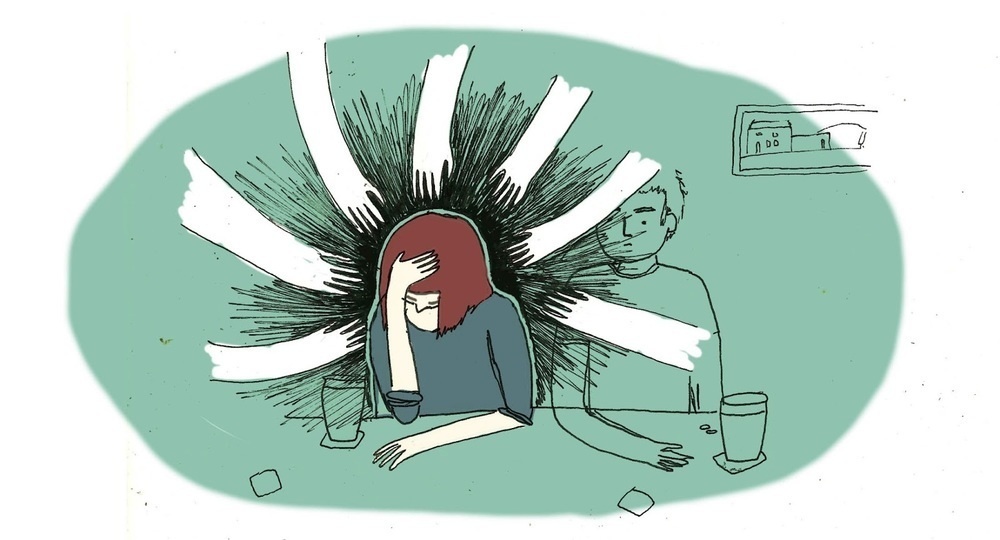 Иллюстрация тревоги