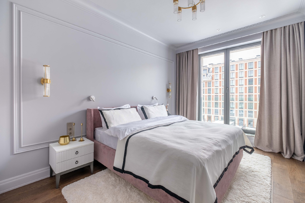 Проект "Проф Ремонта" квартира в неоклассическом стиле