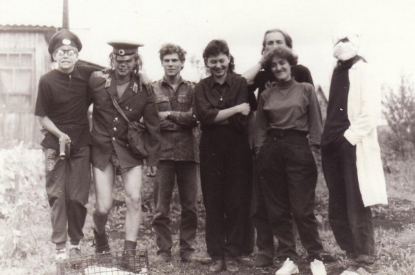 Крон, Лярым, Шопен, Люда, Резеда, Нэцке, Бяка. Шопенхауз, 1996